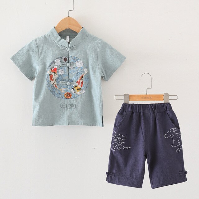 Kimono de Niño Kitsune (13 Colores y 6 Tamaños)