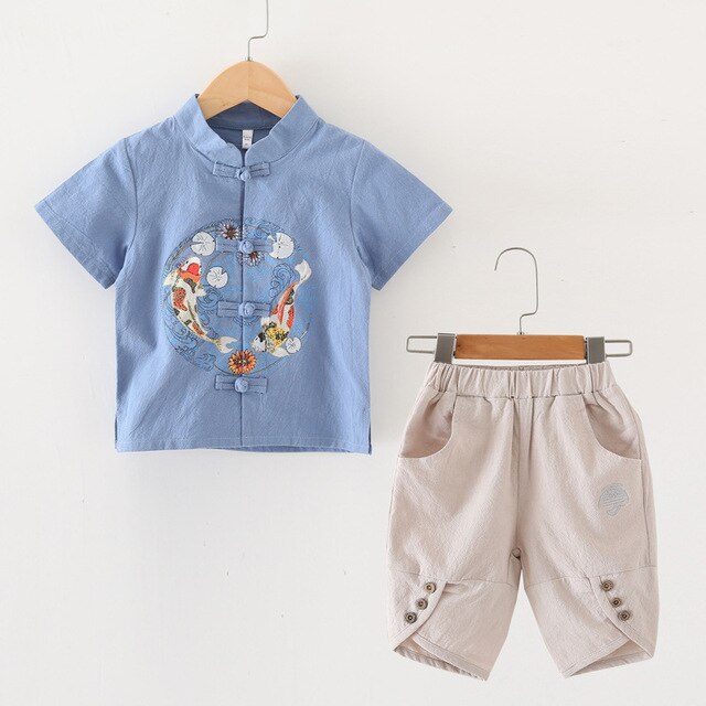 Kimono de Niño Kitsune (13 Colores y 6 Tamaños)
