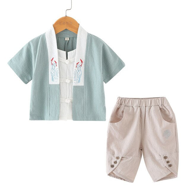 Kimono de Niño Kitsune (13 Colores y 6 Tamaños)
