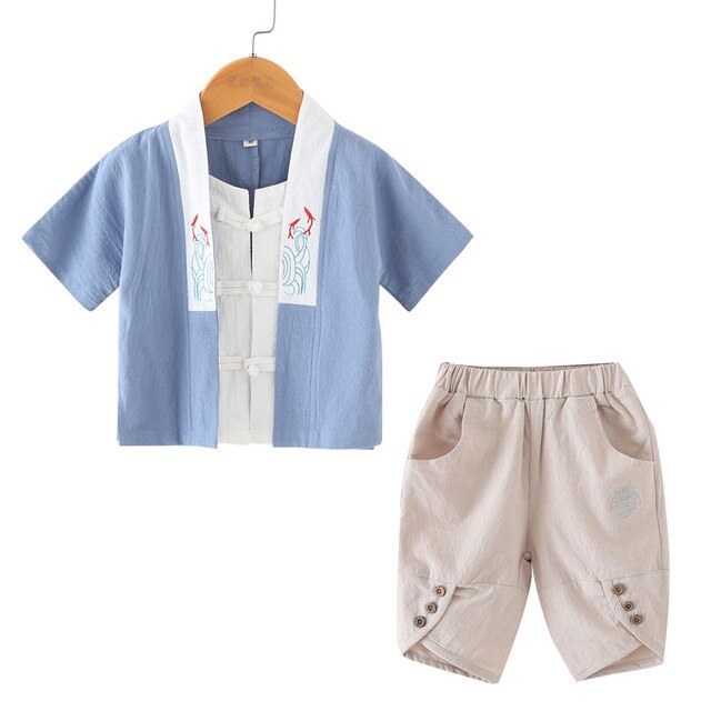 Kimono de Niño Kitsune (13 Colores y 6 Tamaños)