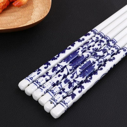 Porcelain Chopsticks Fuji Hakone Izu (10 Pairs)