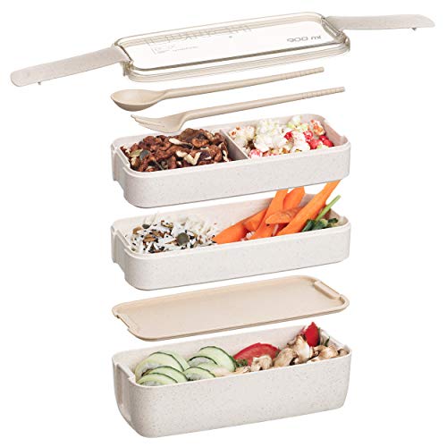 Caja Bento Kanso (3 Colores)