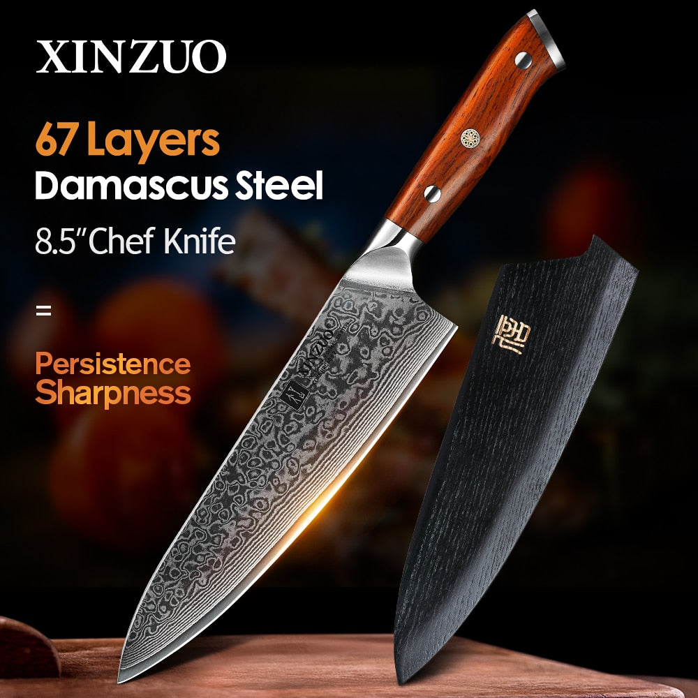 Cuchillo de Cocina Gyuto Komainu (3 Formas)
