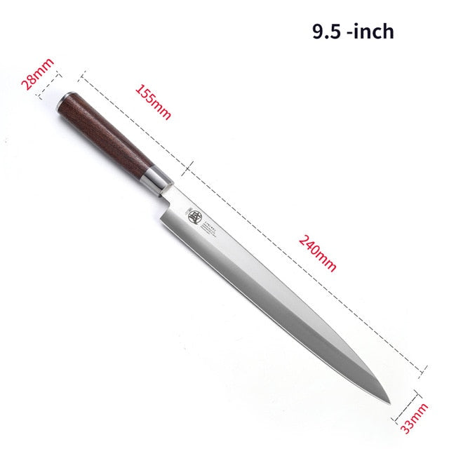 Japanese Sakari Sashimi Knife Takohiki (3 Sizes)