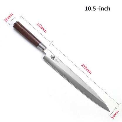 Japanese Sakari Sashimi Knife Takohiki (3 Sizes)