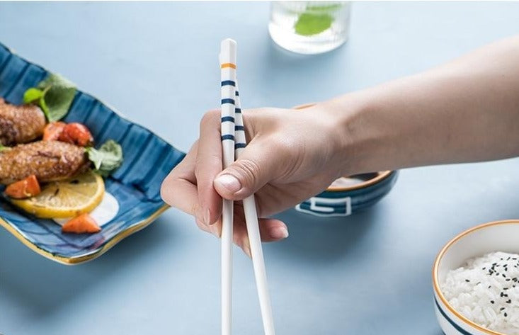 5 Pairs Chopsticks Set Koraiensis (4 Colors)