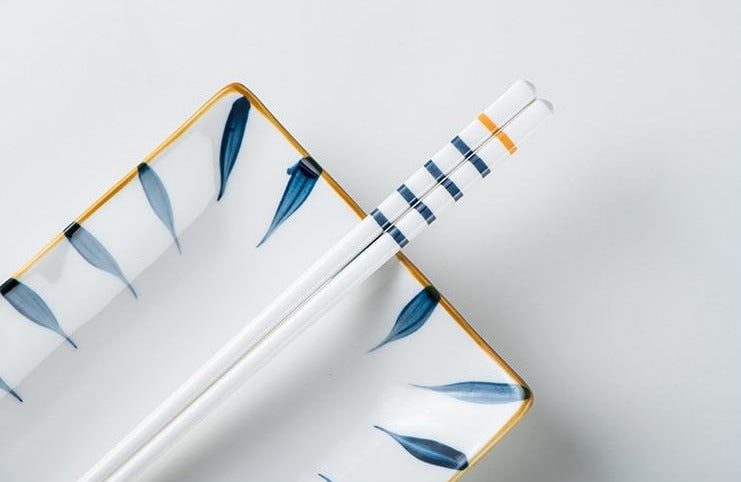 5 Pairs Chopsticks Set Koraiensis (4 Colors)