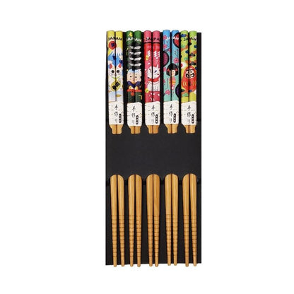 5 Pairs of Chopsticks Set Alcock (15 Colors)