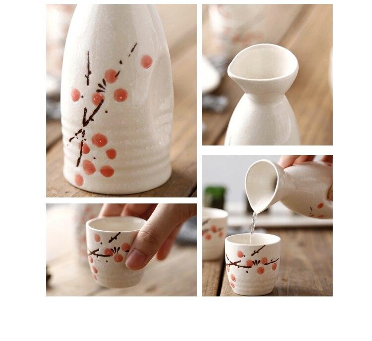 Set de Sake Shiribeshi (4 Modelos)
