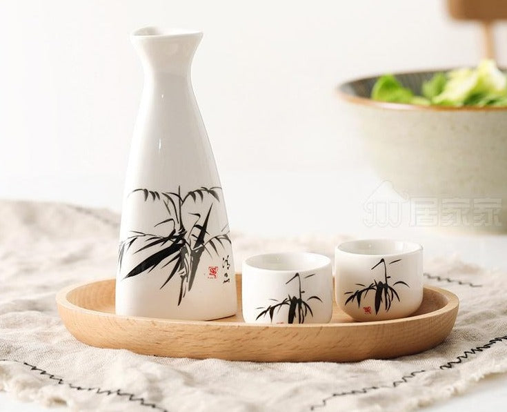 Sake Set Ehime‎ - Sake Cups - Ceramic Sake Sets - My Japanese Home