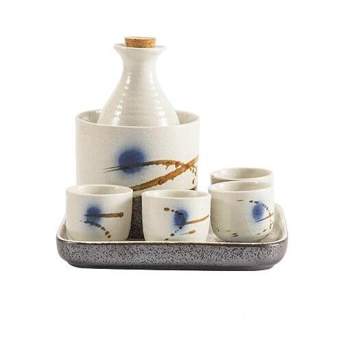 Juego de Sake Zelkova (4 Modelos)