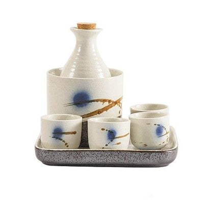 Juego de Sake Zelkova (4 Modelos)