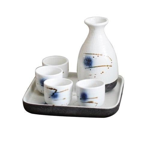 Juego de Sake Zelkova (4 Modelos)