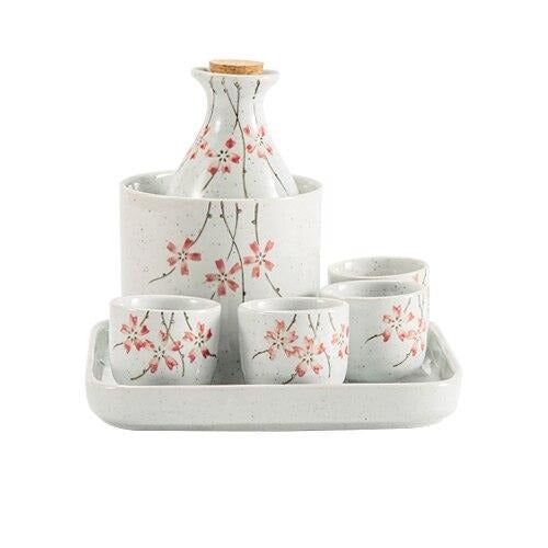 Juego de Sake Zelkova (4 Modelos)