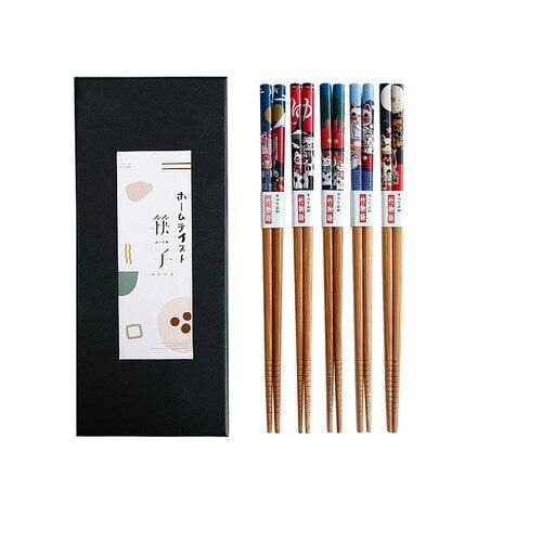 5 pairs Chopsticks Set Iriomote