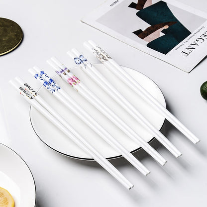 Porcelain Chopsticks Shiretoko (14 Models 10 Pairs)