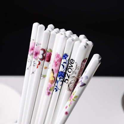 Porcelain Chopsticks Shiretoko (14 Models 10 Pairs)