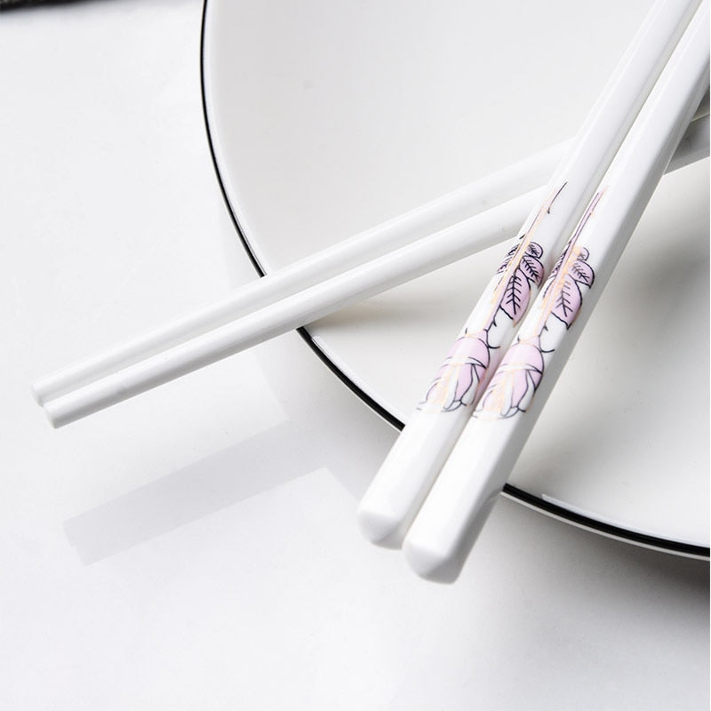 Porcelain Chopsticks Shiretoko (14 Models 10 Pairs)