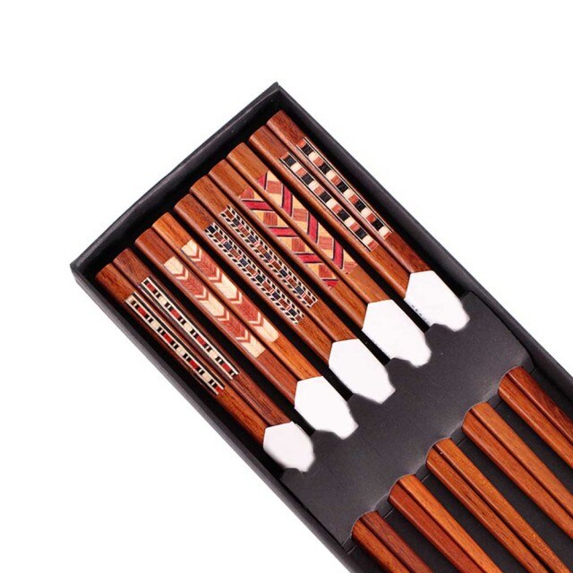 5 pares de Chopsticks Set Tokio