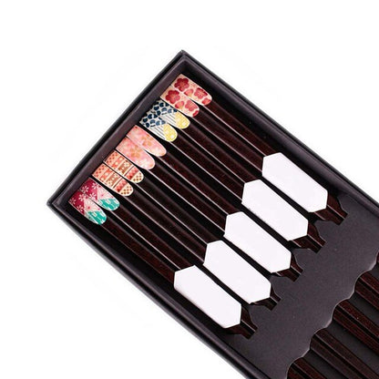 5 pares de Chopsticks Set Tokio