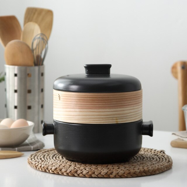 Casserole with Steamer Enryaku-ji (5 Colors and 3 Sizes)