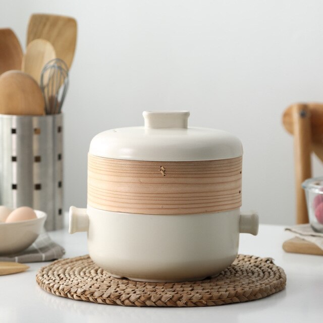 Casserole with Steamer Enryaku-ji (5 Colors and 3 Sizes)