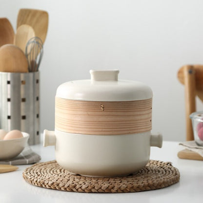 Casserole with Steamer Enryaku-ji (5 Colors and 3 Sizes)