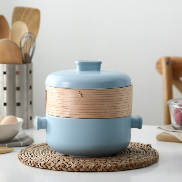 Casserole with Steamer Enryaku-ji (5 Colors and 3 Sizes)
