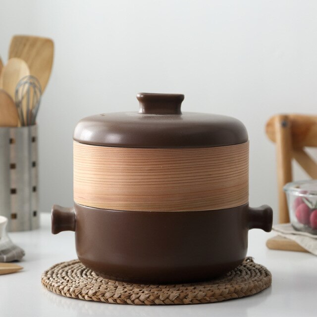 Casserole with Steamer Enryaku-ji (5 Colors and 3 Sizes)