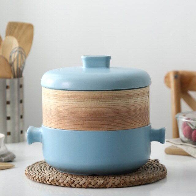 Casserole with Steamer Enryaku-ji (5 Colors and 3 Sizes)