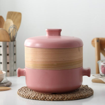 Casserole with Steamer Enryaku-ji (5 Colors and 3 Sizes)