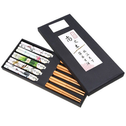 Set de 5 Pares de Palillos Wiesneri (9 Colores)