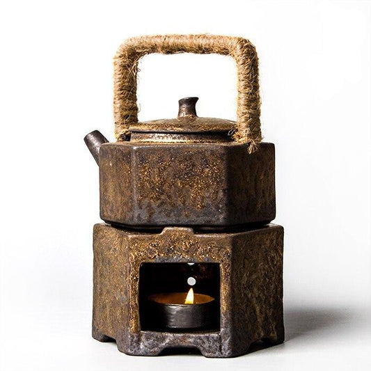 Teapot with Warm Teapot Stove Palmatum