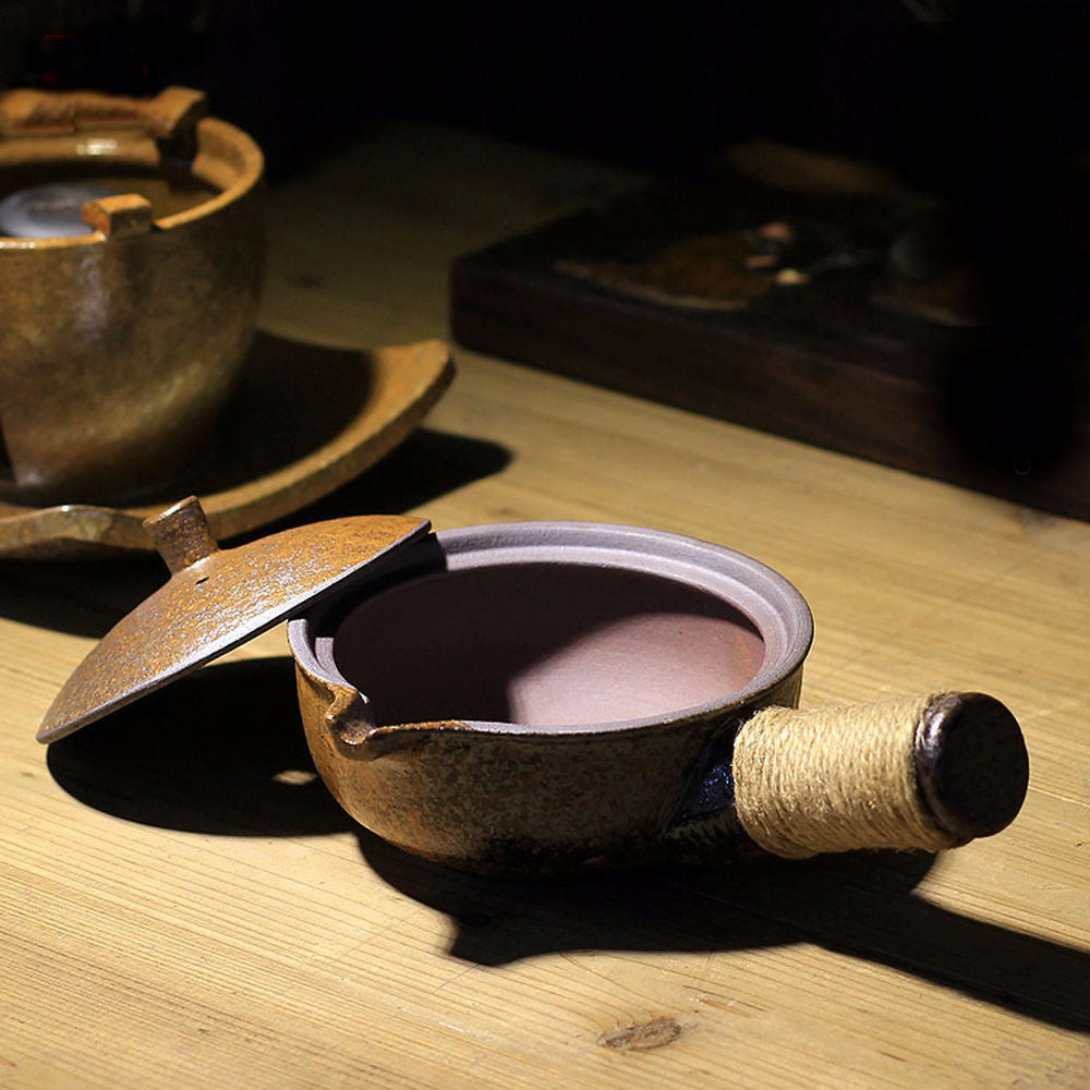 Teapot with Warm Teapot Stove Miyabei