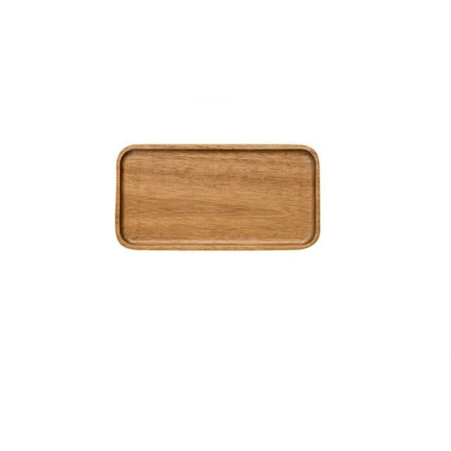 Wood Tray Hiragatake (6 Sizes)