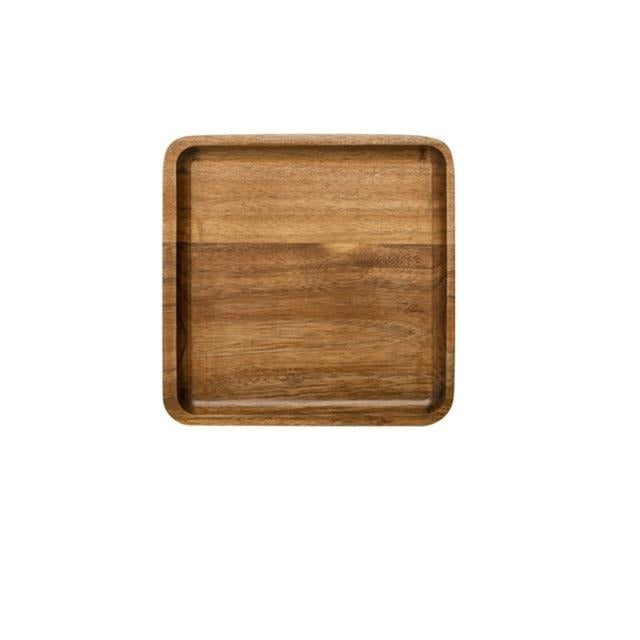 Wood Tray Hiragatake (6 Sizes)