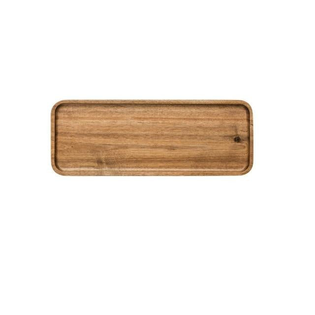 Wood Tray Hiragatake (6 Sizes)