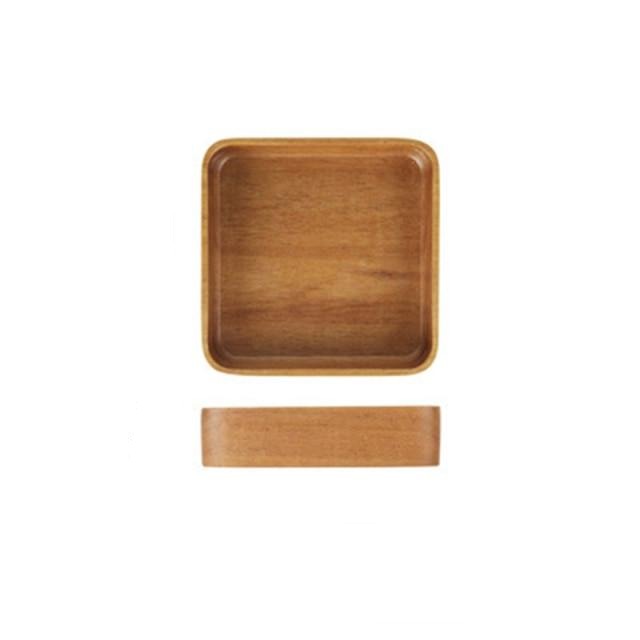 Wood Tray Hiragatake (6 Sizes)