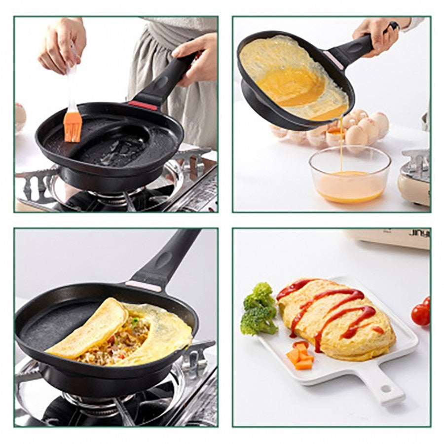 Omurice Pan Kobushidake - Japanese Pans - My Japanese Home
