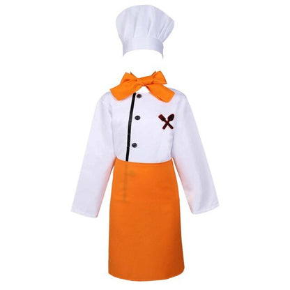 Kids Chef Costume Oita (4 Pieces)