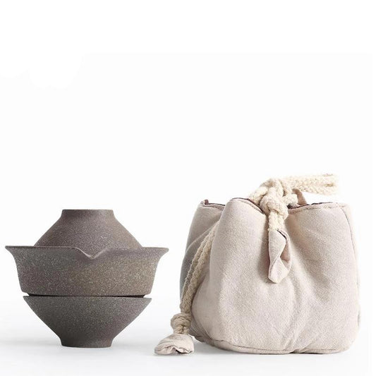 Juego de Viaje de Té Ikari-Jinja