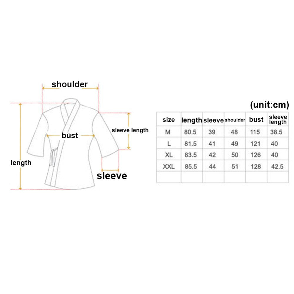 Chaqueta de Chef Kudanshita (4 Tallas)