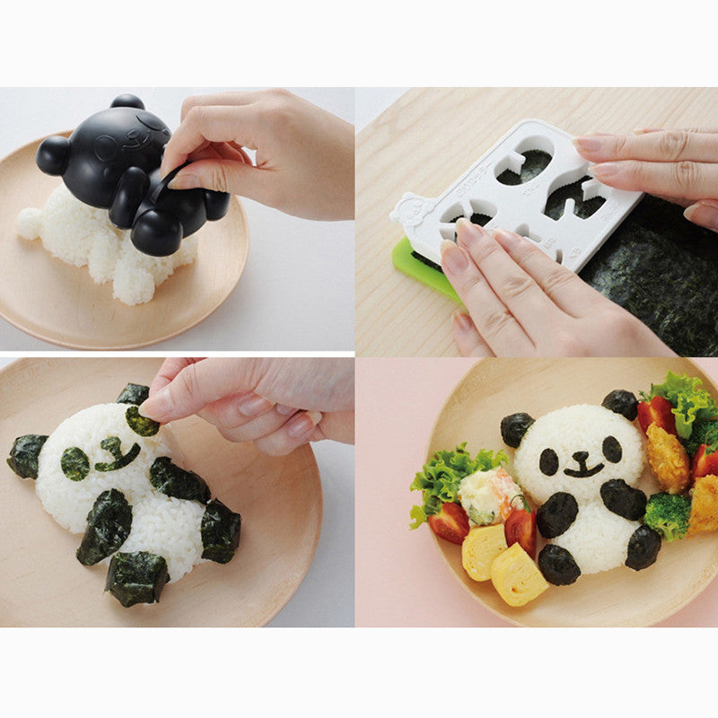Molde de Arroz Oso Panda