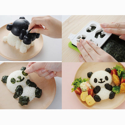 Molde de Arroz Oso Panda