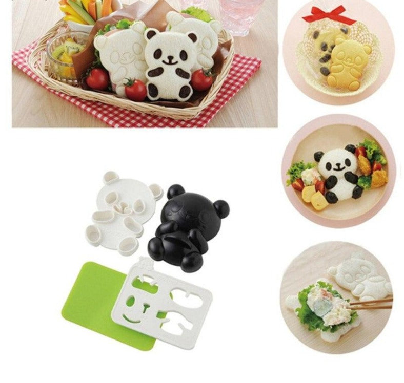 Molde de Arroz Oso Panda