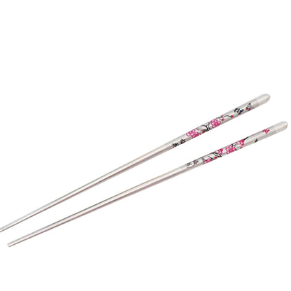 Okubo Metal Chopsticks Set of 5 Pairs