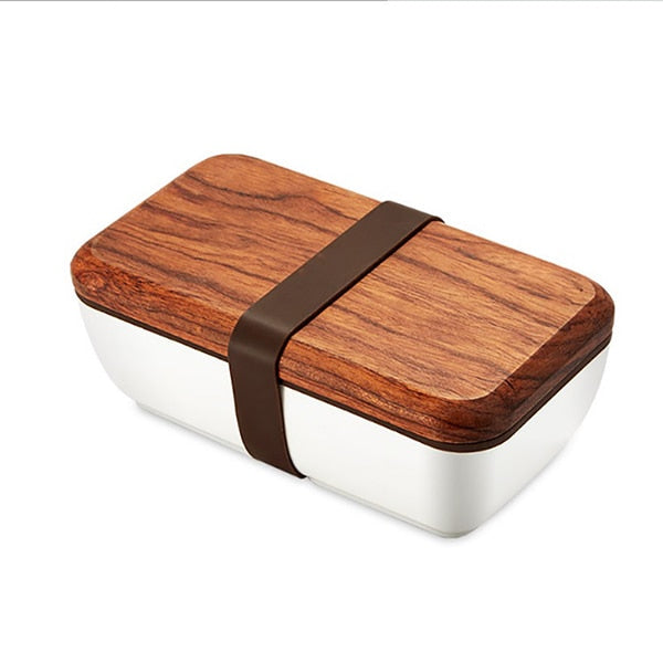 Caja Bento Nihei (2 Colores con Abrazaderas de Caucho)