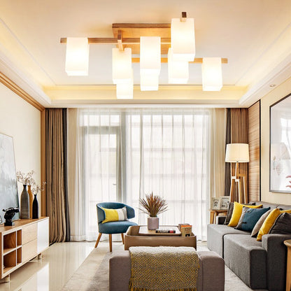 Ceiling Lamp Okkaigijidomae ( 4, 6 or 8 heads and 3 sizes)