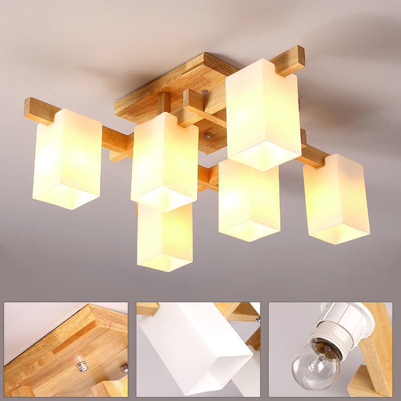 Ceiling Lamp Okkaigijidomae ( 4, 6 or 8 heads and 3 sizes)