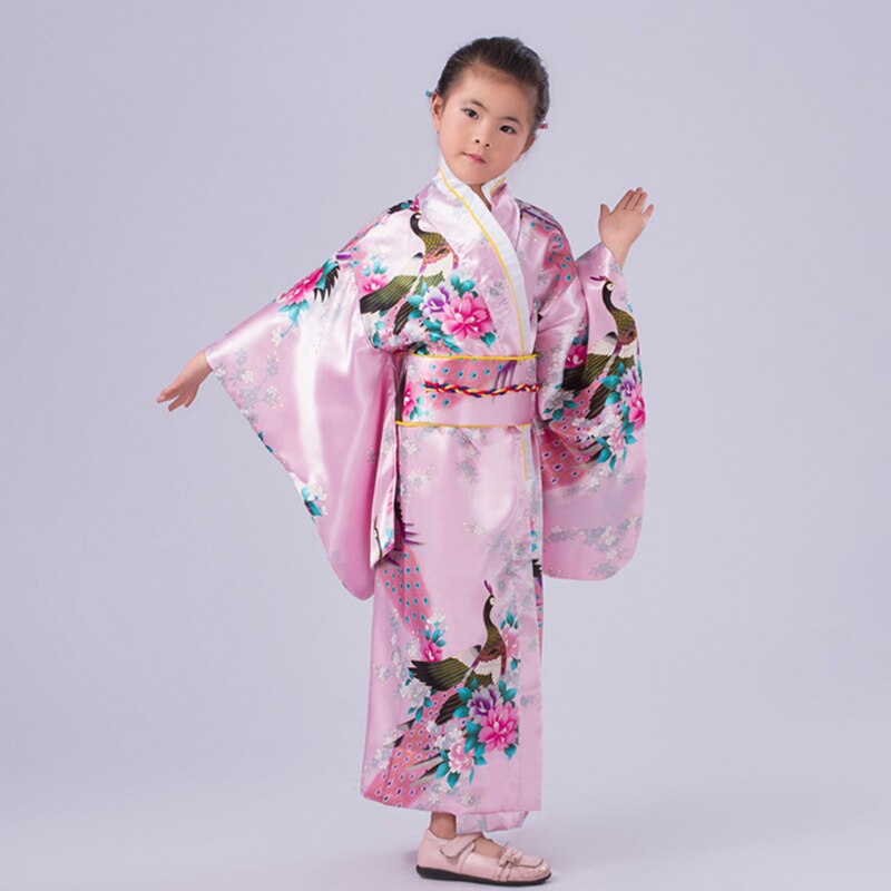 Girl Kimono Wabi (5 Colors and 4 Sizes)